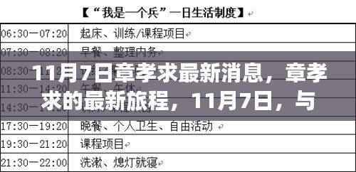 章孝求最新旅程揭秘,与自然美景的不解之缘(11月7日更新)