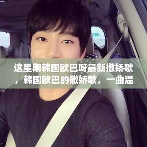 韩国欧巴最新撒娇歌,友情与陪伴的温馨之旅