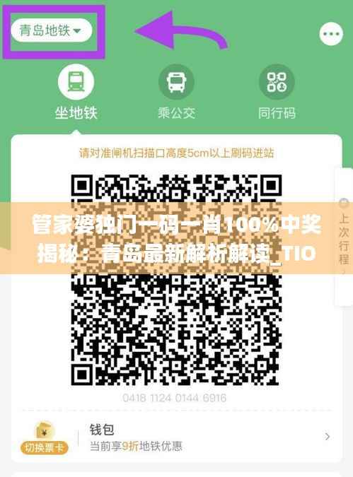 管家婆独门一码一肖100%中奖揭秘:青岛最新解析解读_TIO200.54版