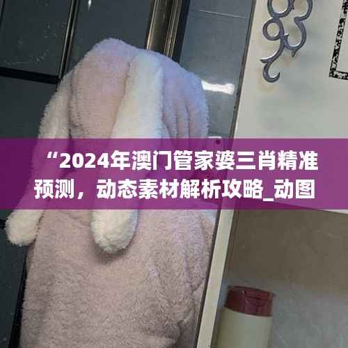 “2024年澳门管家婆三肖精准预测,动态素材解析攻略_动图展示版PKD146.07”