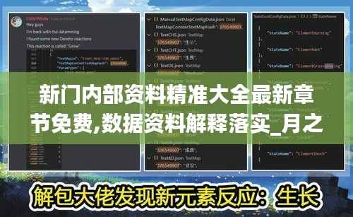 新门内部资料精准大全最新章节免费,数据资料解释落实_月之神衹JCZ841.09