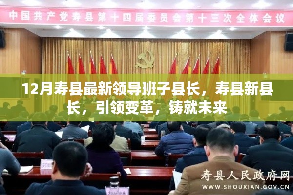寿县新县长引领变革，铸就未来，12月寿县最新领导班子县长一览