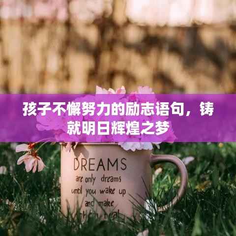 孩子不懈努力的励志语句，铸就明日辉煌之梦