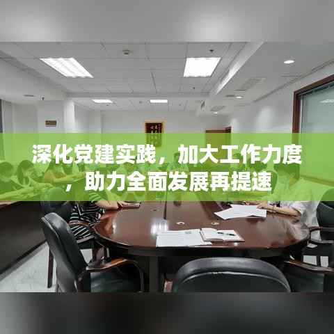 深化党建实践,加大工作力度,助力全面发展再提速