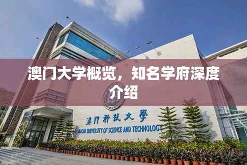 澳门大学概览,知名学府深度介绍